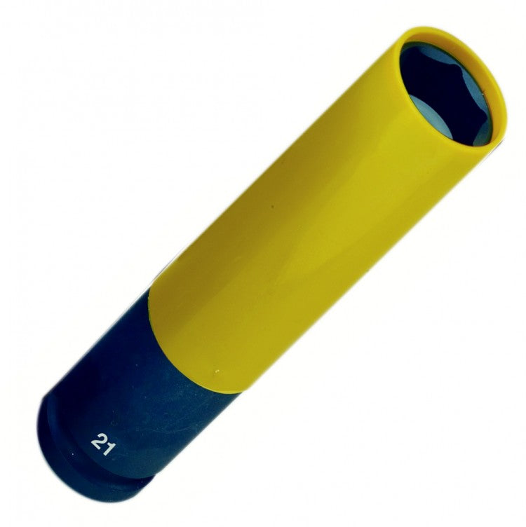 PROXXON 23976 IMPACT Nuss für Radmutter EXTRALANGE Ausführung 21mm Antrieb 12,5mm (1/2")