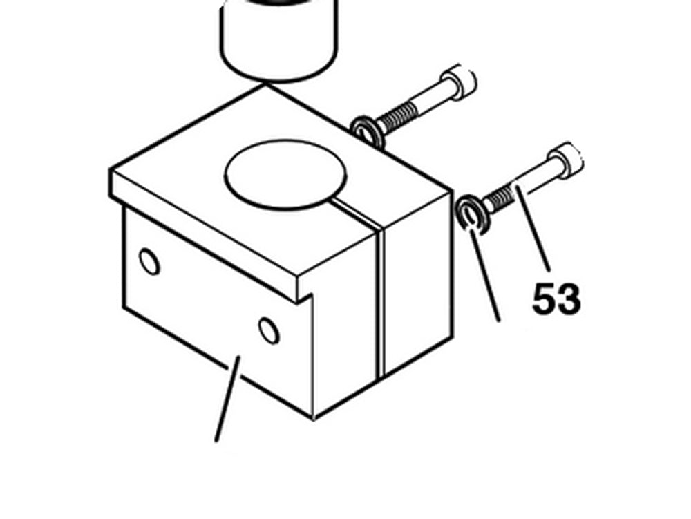 PROXXON 24104-53 Schraube für Flansch für PROXXON 24004 Drehmaschine PD230/E