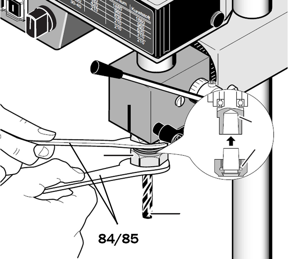 PROXXON 24304-85 Maulschlüssel 30mm für PF400 / FF400