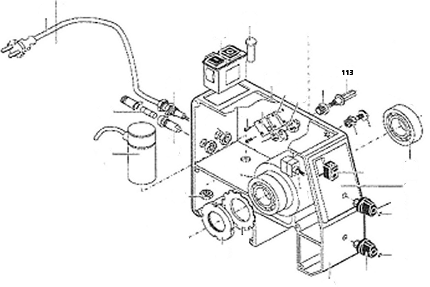 PROXXON 24400-01-113 Welle für Drehmaschine PD400