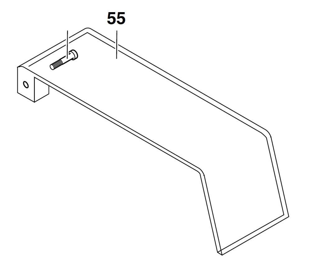 PROXXON 24400-01-55 Futterschutz mit Magnet für Drehmaschine PD400