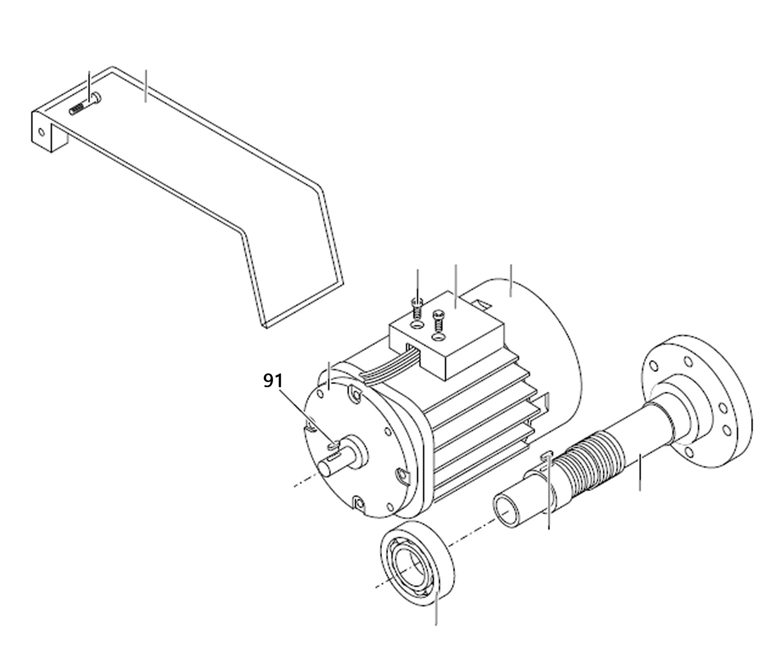 PROXXON 24400-01-91 Passfeder für Drehmaschine PD400