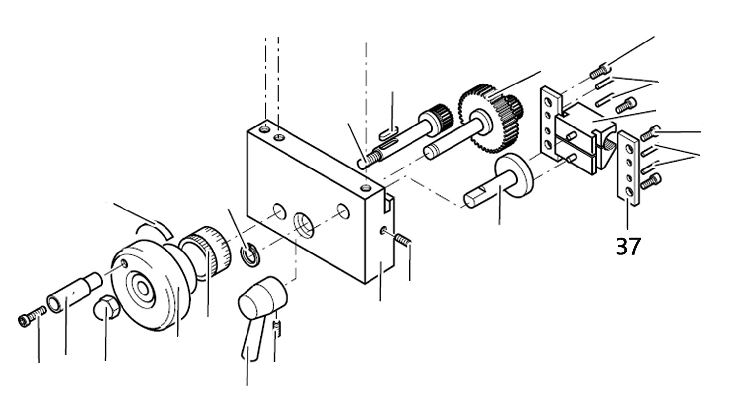 PROXXON 24400-03-37 Blech für Drehmaschine PD400