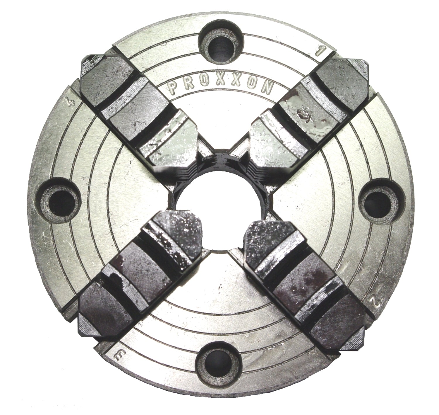 PROXXON 24410 4-Backen Drehfutter mit einzeln verstellbaren Backen für PD400