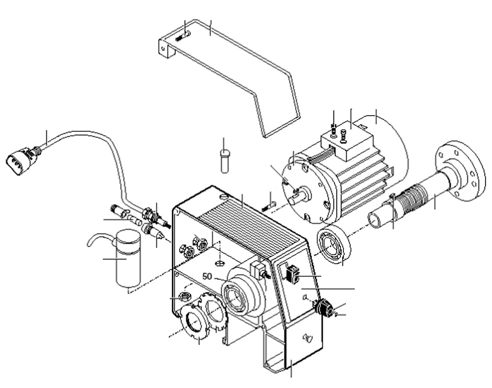 PROXXON 24500-01-50 Kegelrollenlager für Drehmaschine PD400 CNC