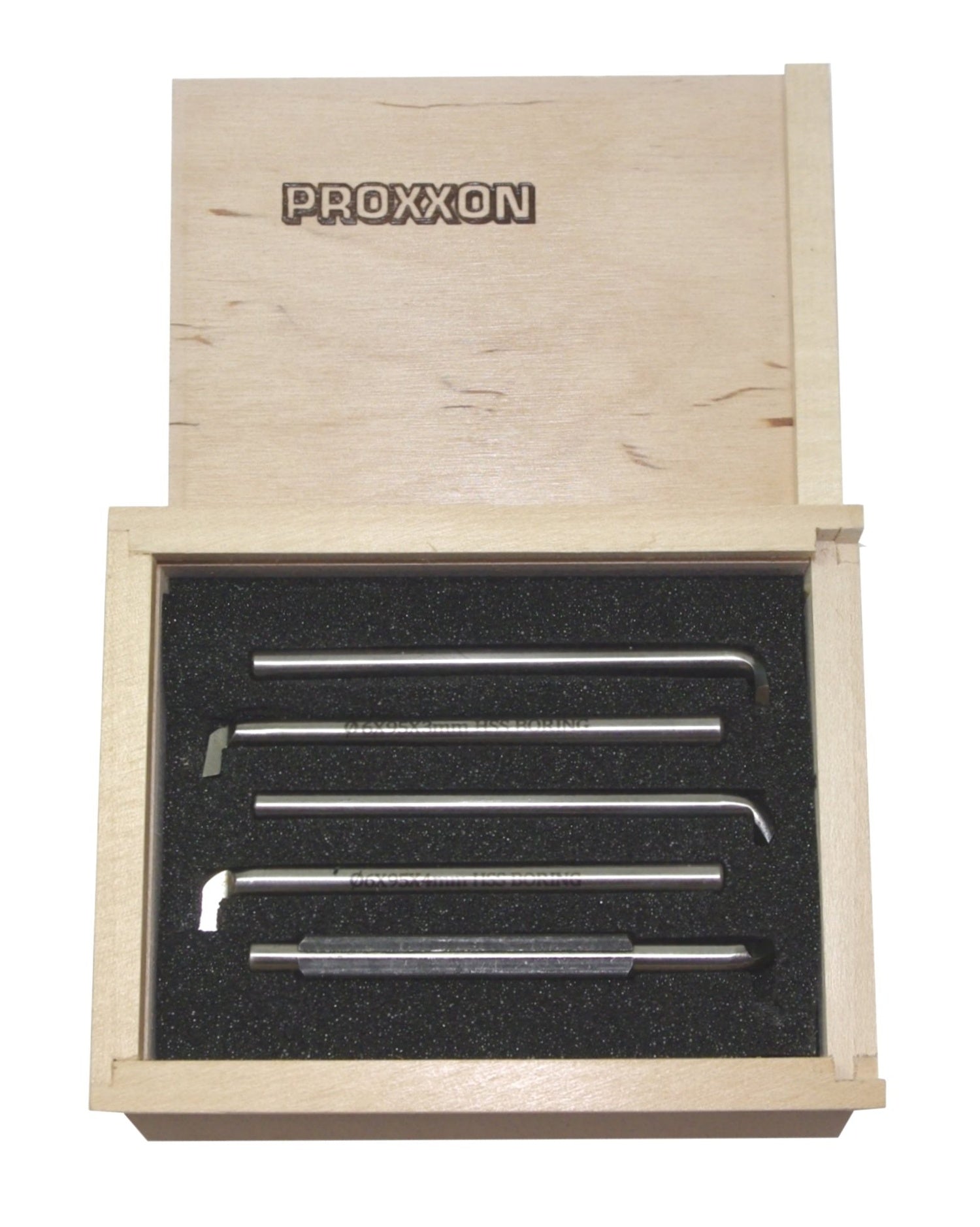 PROXXON 24520 HSS Drehstahlsatz 6 teilig für PD230/e & PD250/e & PD400