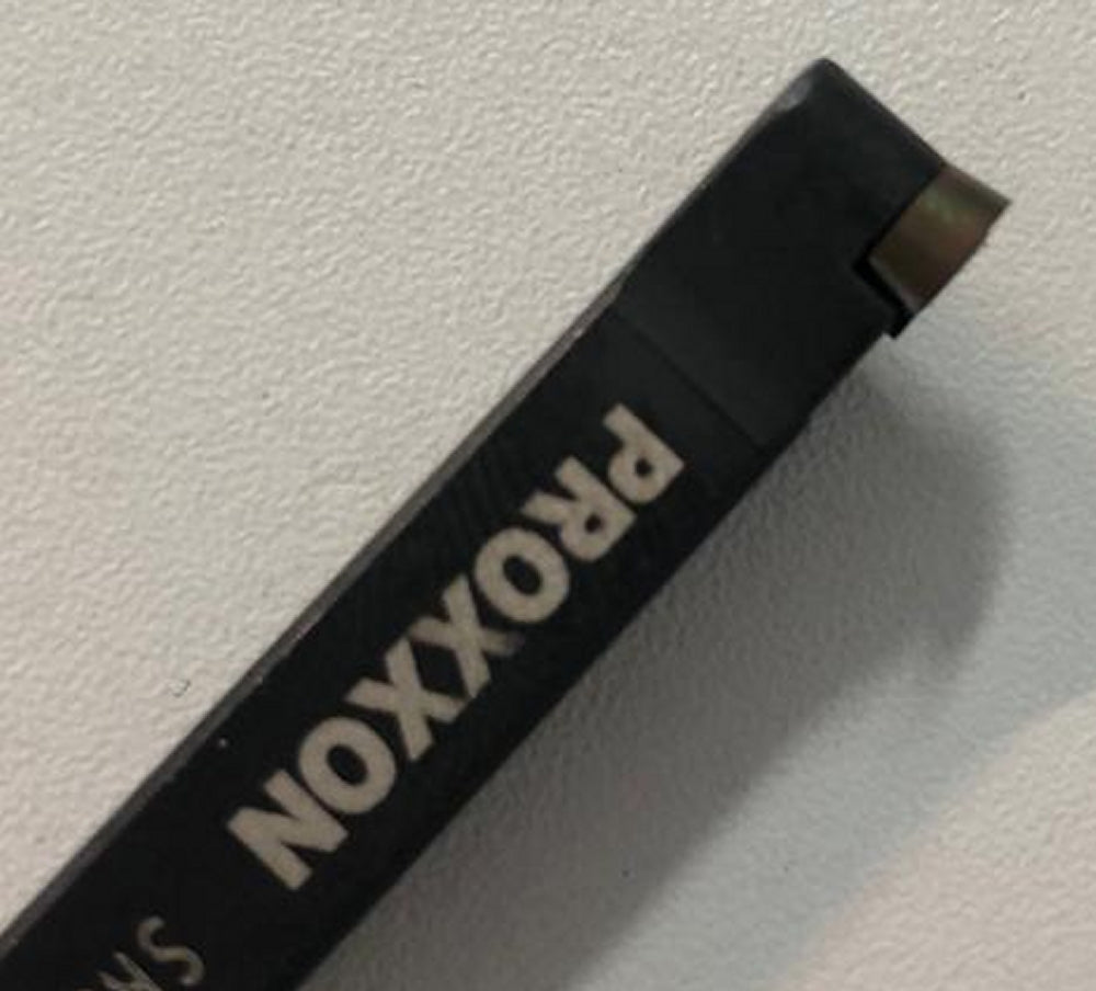 PROXXON 24560 Stahlhalter 8x8 abgewinkelt mit Hartmetall Wendeplatten für PD 250/E