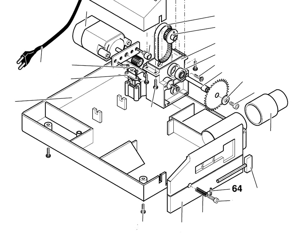PROXXON 27006-64 Stift für Tischkreissäge KS230