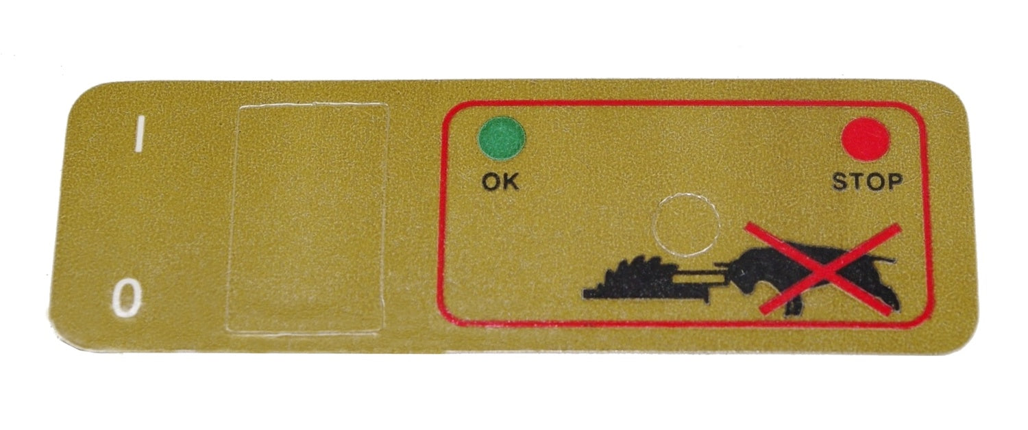 PROXXON 27006-70 Label für Tischkreissäge KS230  bis Seriennummer 2010-55500
