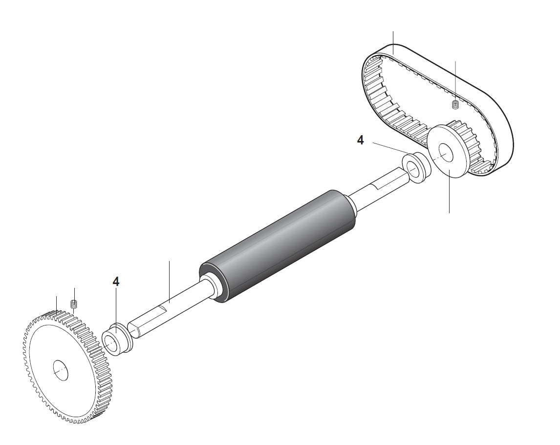 PROXXON 27040-04-04 Buchse für Dickenhobel DH40