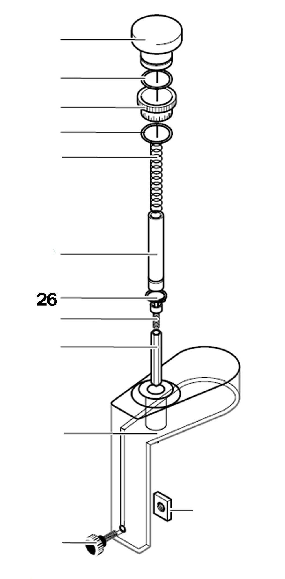 PROXXON 27050-26 Sicherungsring für MICRO Profiliergerät MP400
