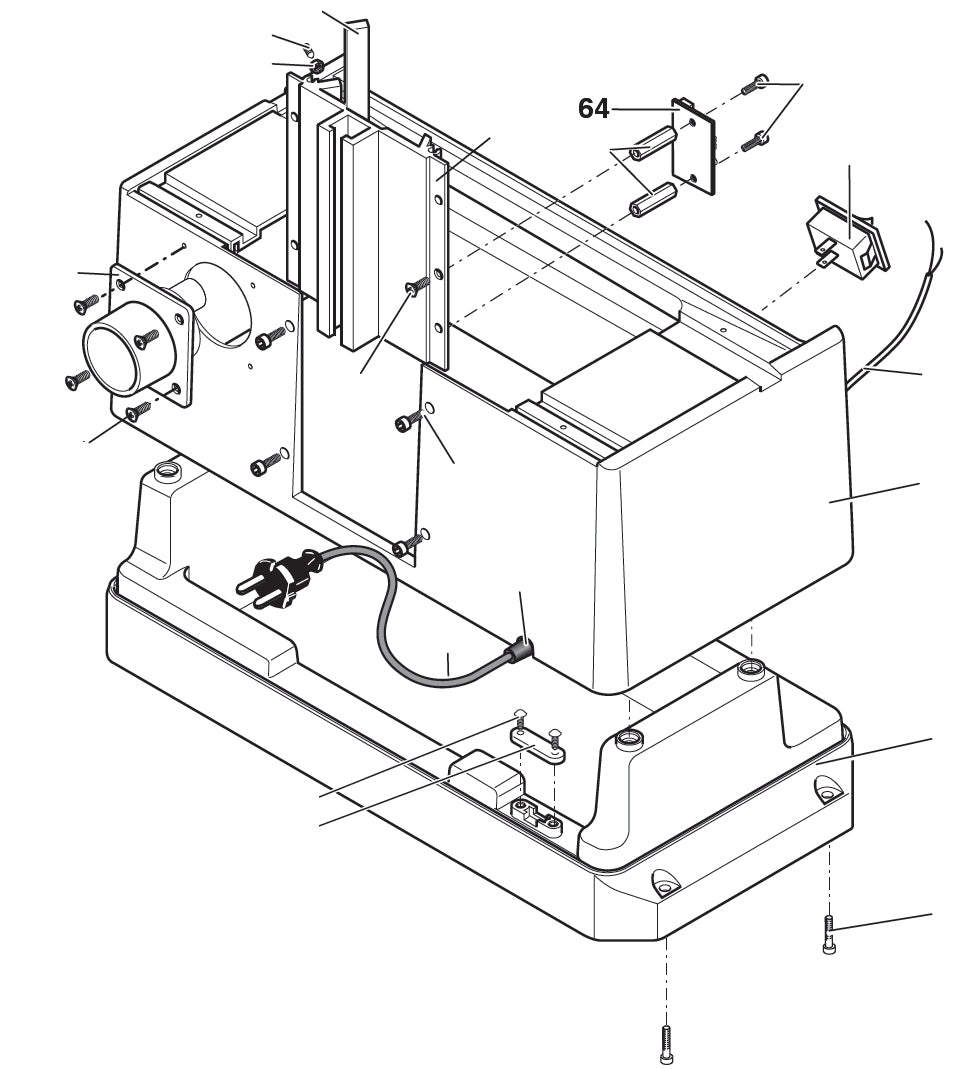 PROXXON 27050-64 Gleichrichterplatine für MICRO Profiliergerät MP400