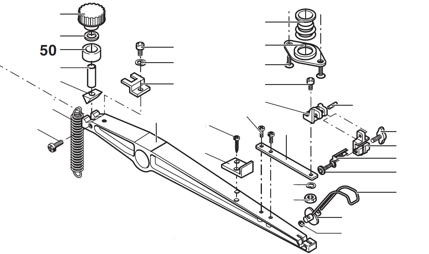 PROXXON 27090-50 Puffer für Dekupiersäge DSH/E 27090