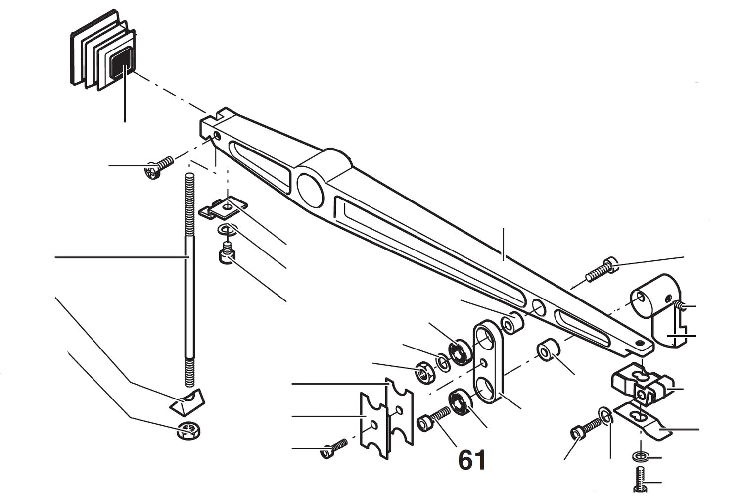 PROXXON 27090-61 Schraube für Dekupiersäge DSH/E 27090