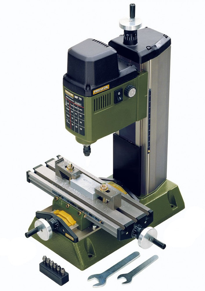PAKET PROXXON 27110 MICRO Fräse MF70 + 24260 + 27116