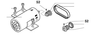 PROXXON 27160-52 Madenschraube für Kappgerät- und Gehrungssäge KGS80
