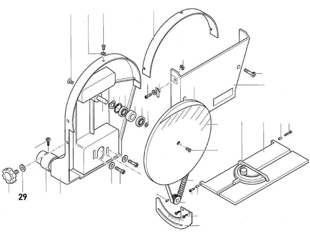 PROXXON 28060-29 Unterlegscheibe für Tellerschleifgerät TG250/e