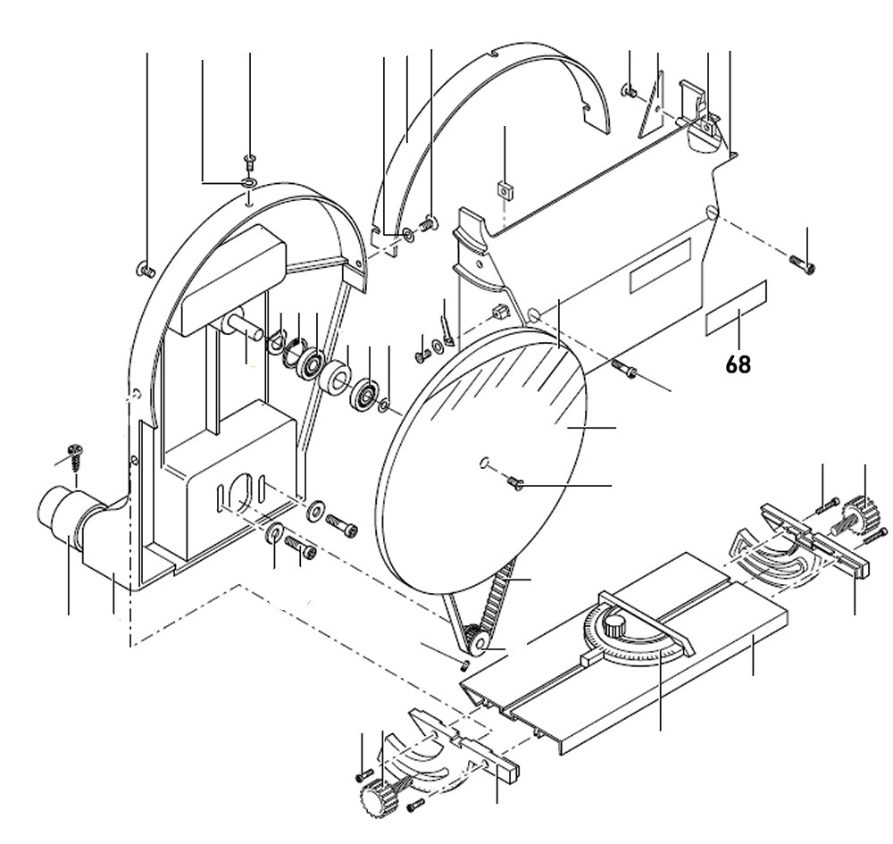PROXXON 28060-68 Label für Tellerschleifgerät TSG250/e