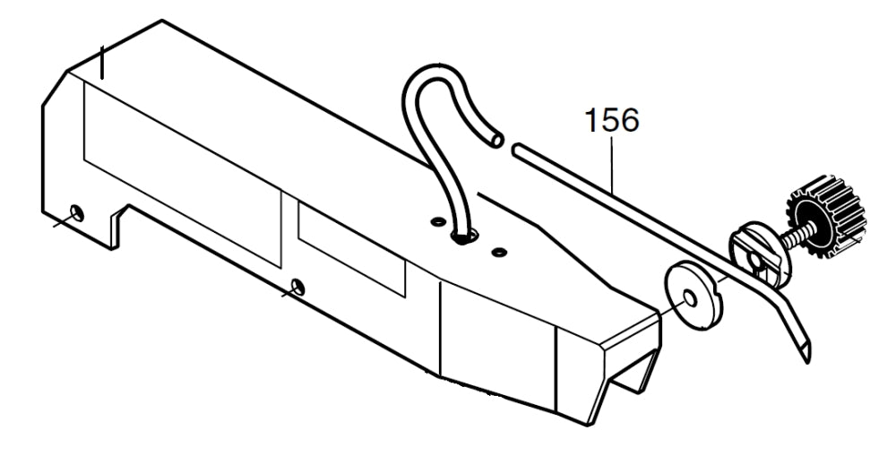 PROXXON 28092-156 Luftdüse für Dekupiersäge DSH