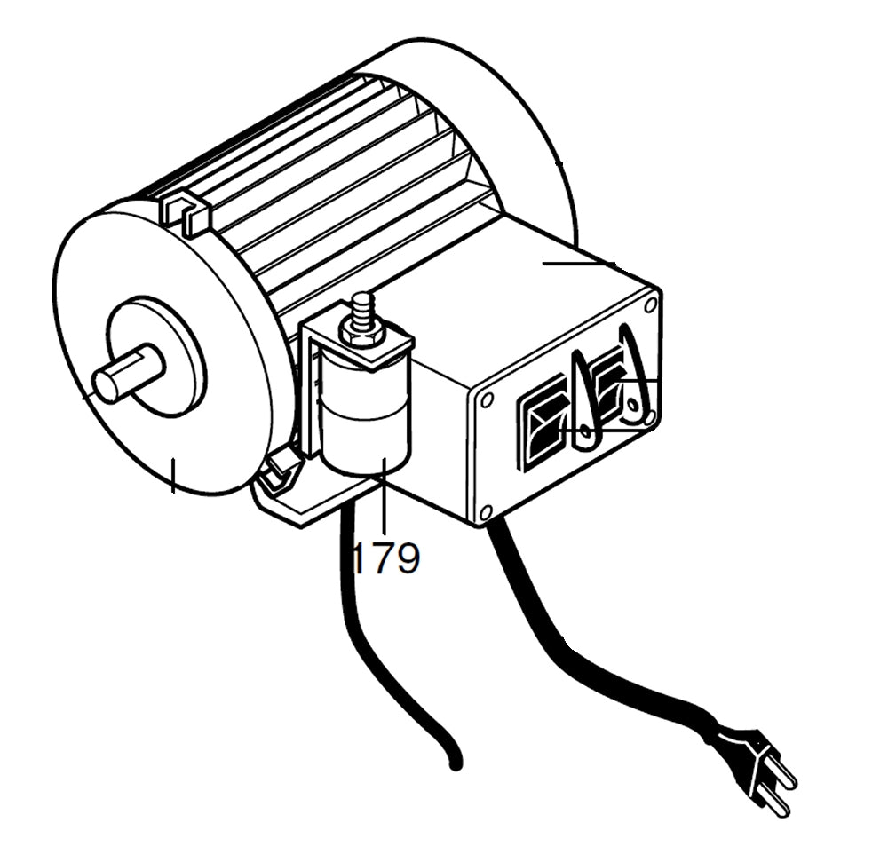 PROXXON 28092-179 Kondensator für Dekupiersäge DSH