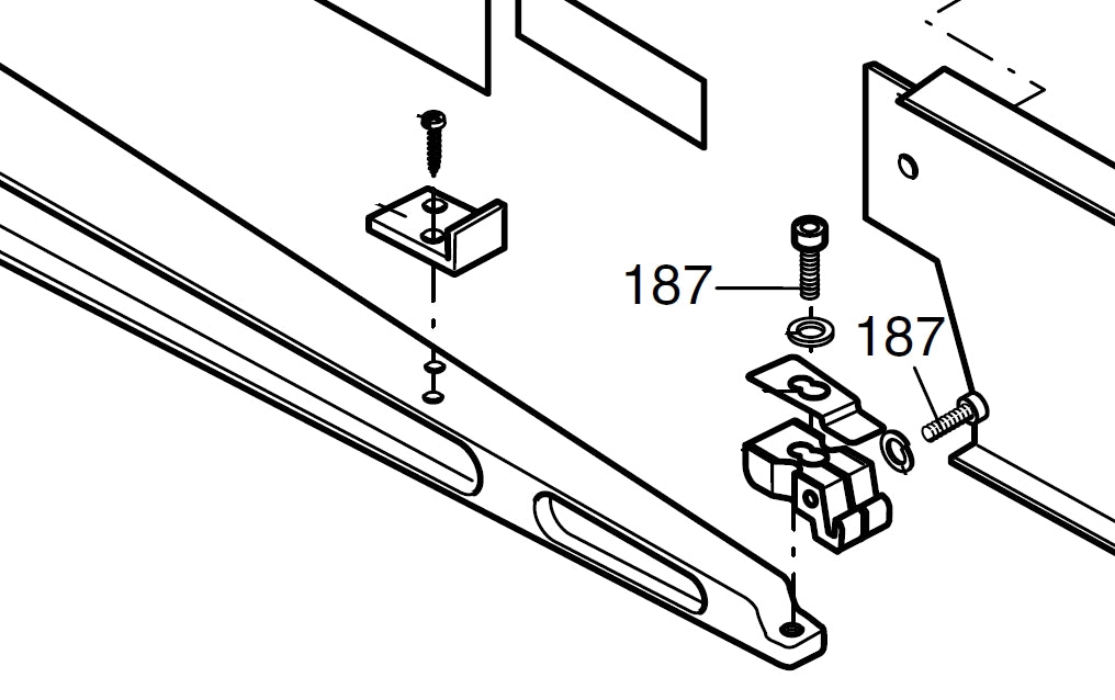 PROXXON 28092-187 Schraube für Klemmhalter Sägeblatthalter Adapter 28092-185