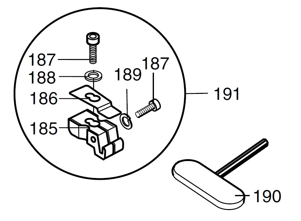 PROXXON 28092-191 Adapter / Umrüstsatz für DSH Baujahr 1992-1998