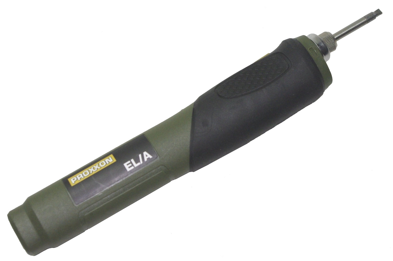 PROXXON 28142 Akku Elektronik Lötgerät EL/A mit Schutzhaube Lötzinn Schnellladegerät