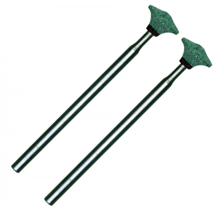 PROXXON 28272 Silizium-Carbid Schleifstifte Form Linse 2 Stück / Packung