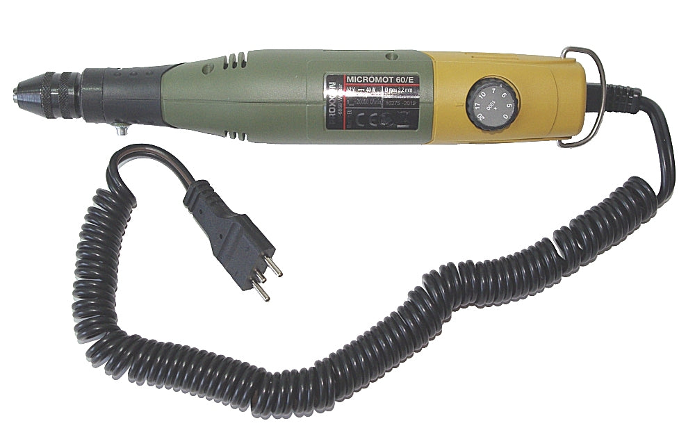 PROXXON 28512 Bohr- und Fräsgerät MICROMOT 60/EF mit Drehzahlregelung