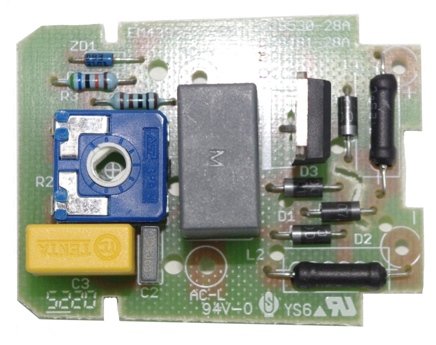 PROXXON 28544-29 Platine Gleichrichterplatine für LWS LHW LWE mit Drehzahlverstellung