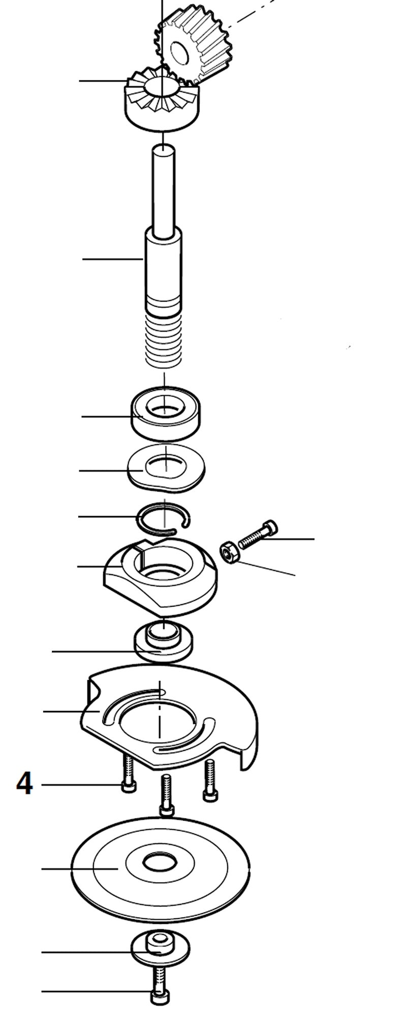 PROXXON 28547-04 Schraube für LWS LHW LWE