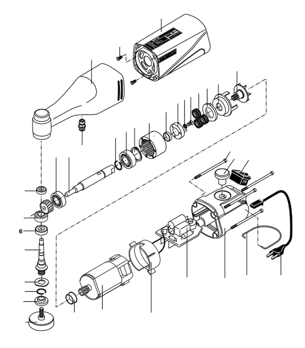 PROXXON 28660-06 Kugellager für Winkelpolierer WP/E