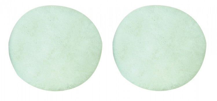 PROXXON 28664 Lammfell Polierhaube Packung mit 2 Stück Ø50mm Klett