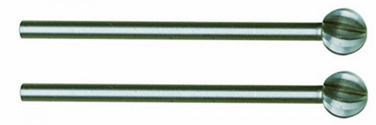 PROXXON 28725 Kugelfräser (Wolfram-Vanadiumstahl) Ø6 mm 2 Stück