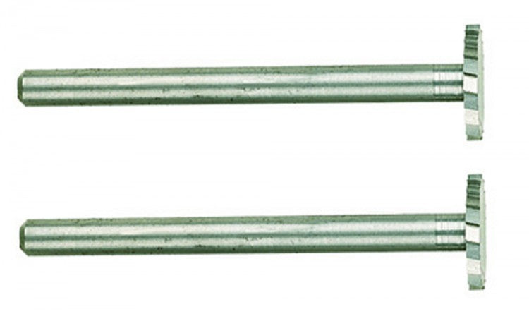 PROXXON 28727 Scheibenfräser (Wolfram-Vanadiumstahl) Ø10mm 2 Stück