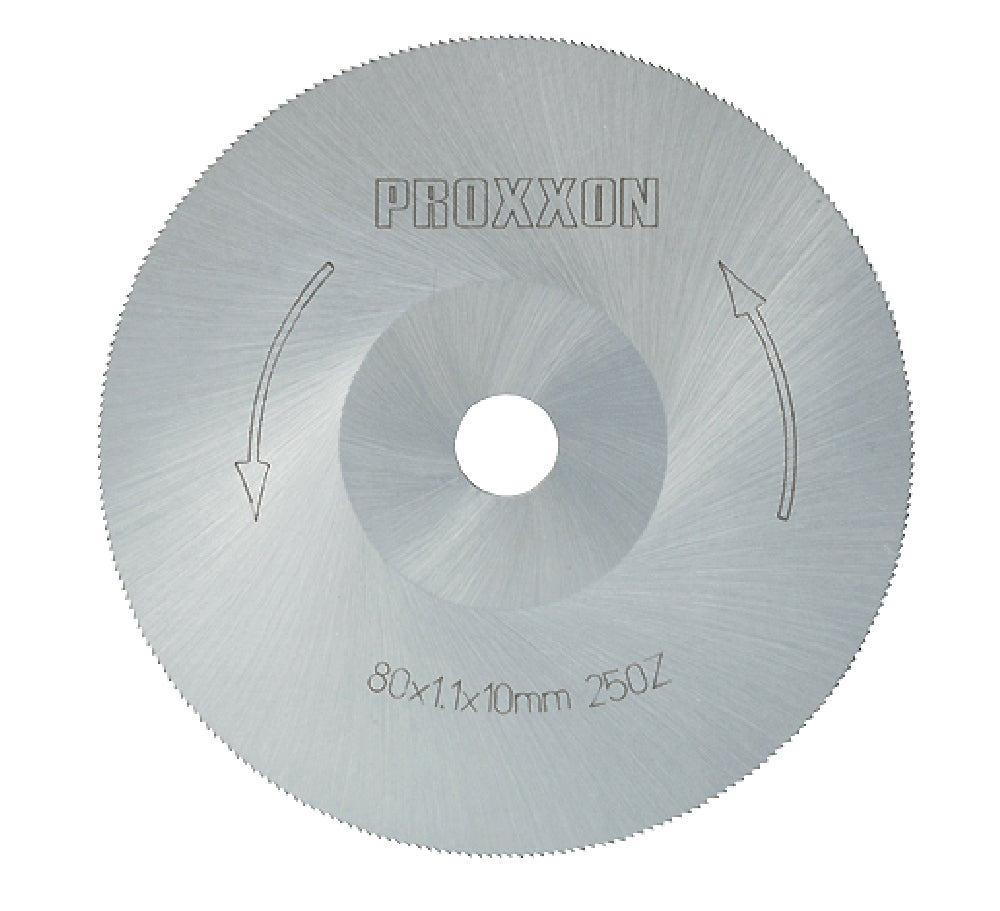 PROXXON 28730 Kreissägeblatt HSS 250 Zähne Ø80mm Durchmesser