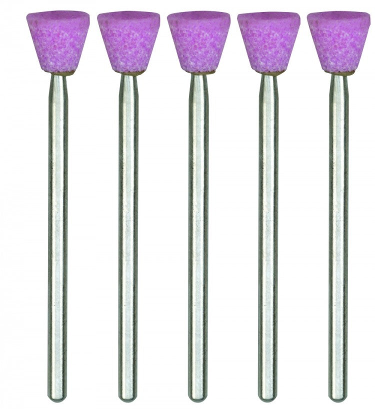 PROXXON 28778 Edelkorund Schleifkörper Form Konus 5 Stück / Packung
