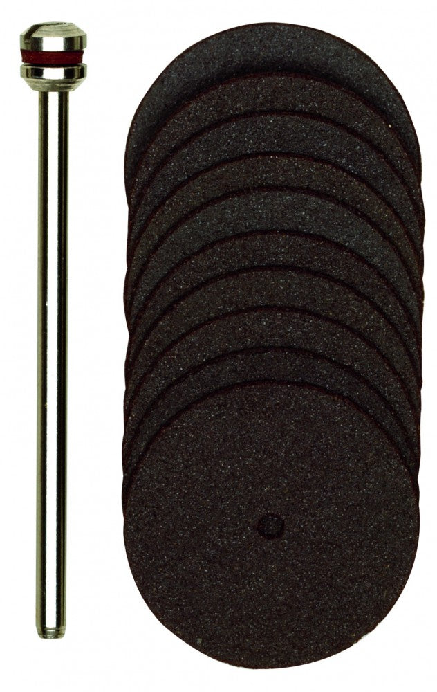 PROXXON 28810 Trennscheiben Korund Ø22mm 10 Stück+1 Träger