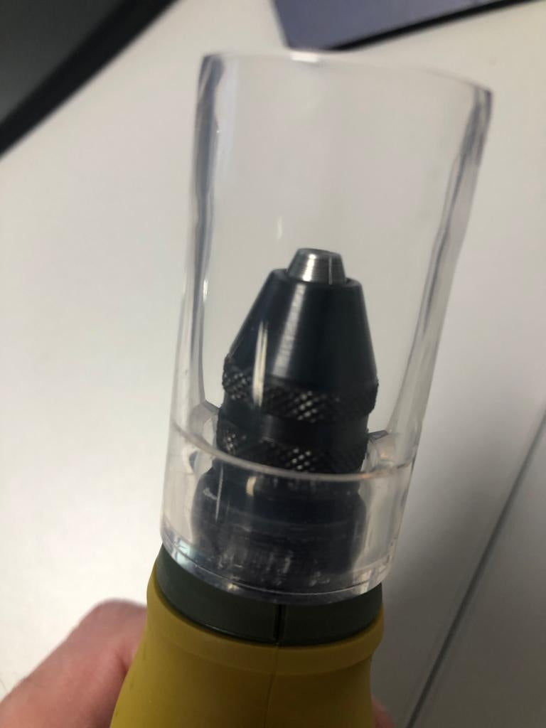 PROXXON 28946 Schutzvorrichtung für handgeführte MICROMOT-Geräte mit Ø 22mm & Ø38mm