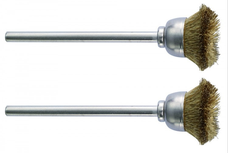 PROXXON 28963 Topfbürsten Messing Ø13mm 2 Stück