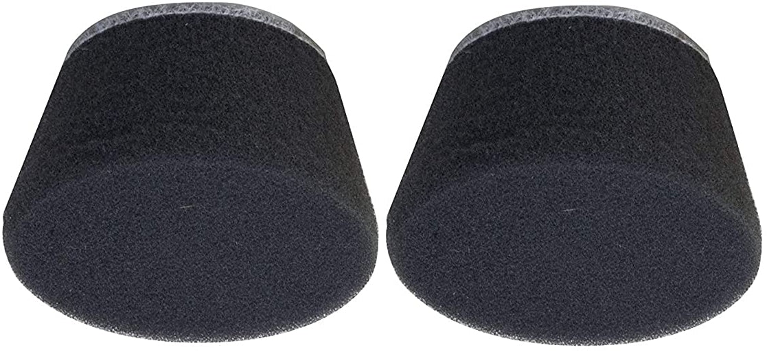 PROXXON 29078 Profi Polierschwamm weich 2 Stück, Klett Ø30mm schwarz