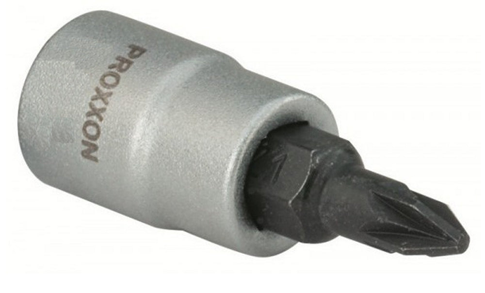PROXXON 23595 PH2 Kreuzschlitzschrauben Einsatz Antrieb 10mm (3/8')