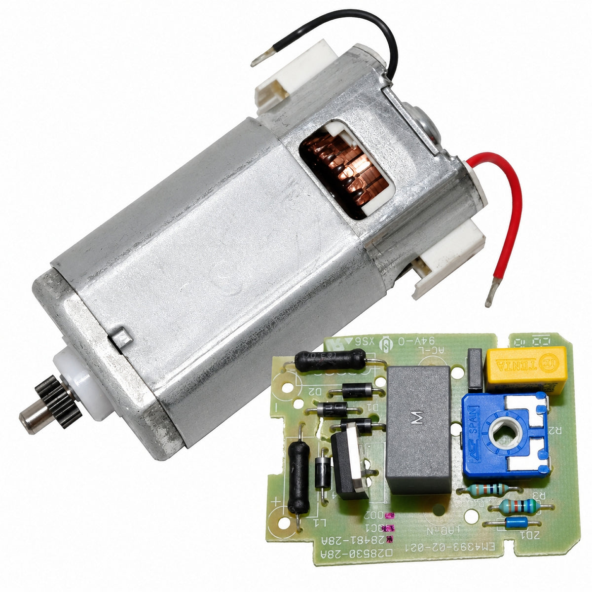 PROXXON Reparatursatz Bandschleifer BS/E 28536 Motor 28536-65A und Platine 28536-47