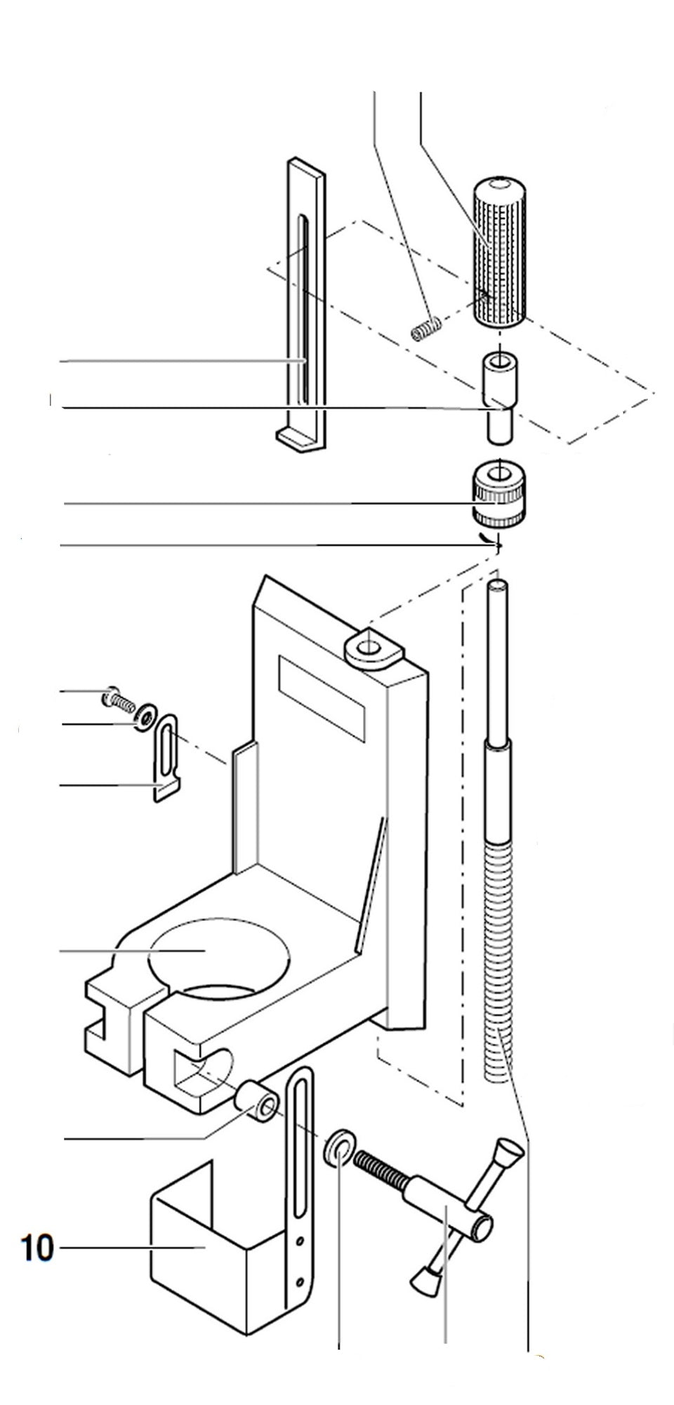 PROXXON 20000-10 Spanschutz für Bohr- und Fräsbank BFB2000