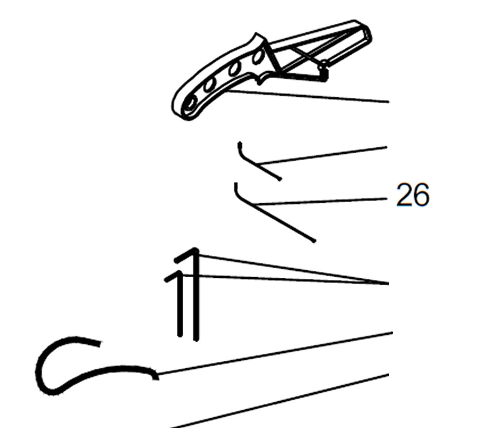 PROXXON 27070-26 Verbindungskabel für Feinkreissäge FET