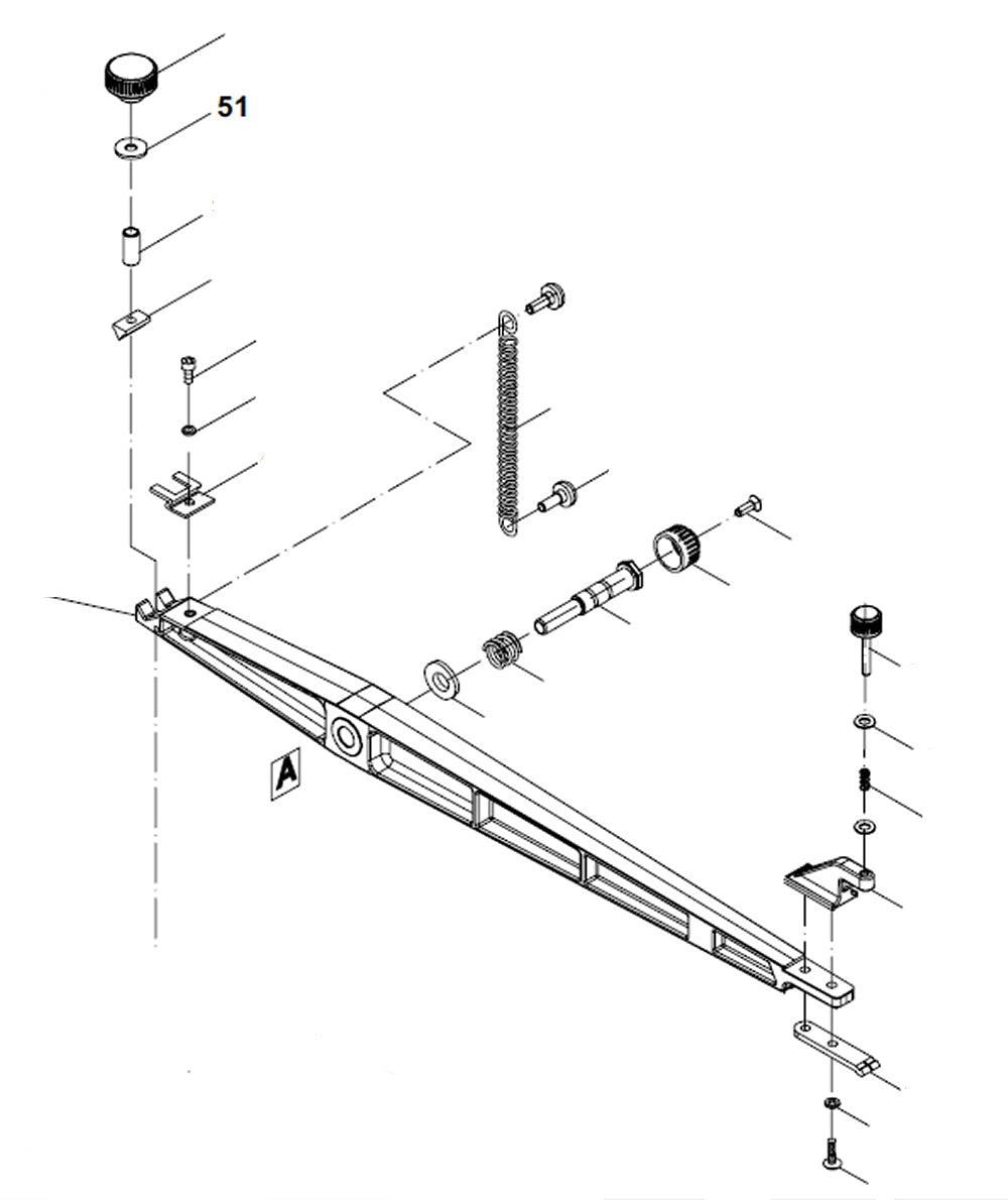 PROXXON 27094-51 Scheibe für Dekupiersäge DS460