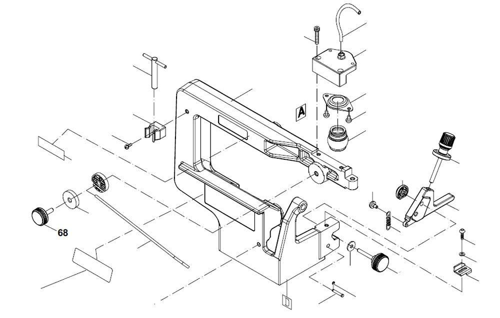 PROXXON 27094-68 Klemmschraube für Dekupiersäge DS460