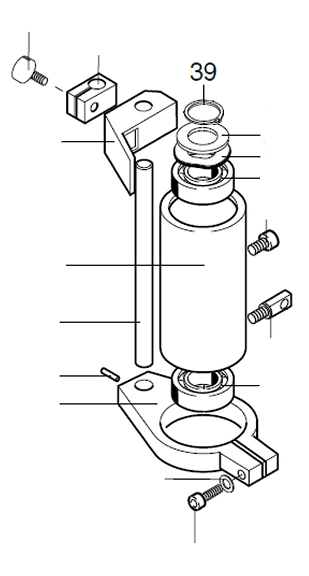 PROXXON 28128-39 Sicherungsring für Tischbohrmaschine TBM220