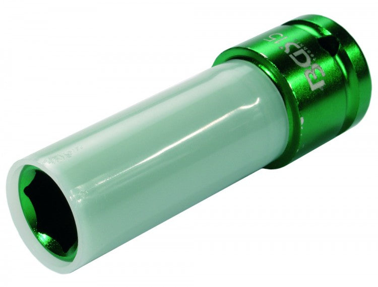 BGS 7207 IMPACT Nuss für Radmutter mit Schoneinsatz 15mm Antrieb 12,5mm (1/2")