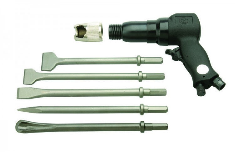 RODCRAFT RC5150 Meisselhammer Set mit 5 Meisseln für Stein und Beton - 8951171023